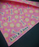 ITS MY BARK DAY (PINK)- Dog Bandanas