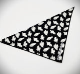 Glow in the dark ghosts- Dog Bandana