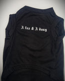 BORN TO BE WILD- Dog T-shirt