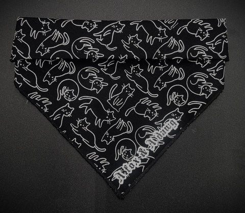 Black cats- Cat Bandana