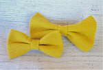 MUSTARD YELLOW- Pet hair bow