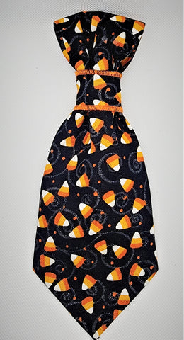 CANDY CORN swirl- Pet Necktie