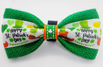 HAPPY ST PATRICK'S DAY- Pet Bow tie