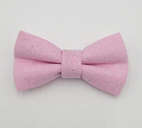 SPARKLY PINK - Pet hair bow