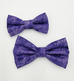 SPARKLY DEEP PURPLE - Pet hair bow