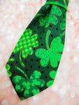 CLOVERS AND GOLD- Pet Necktie