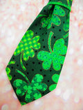 CLOVERS AND GOLD- Pet Necktie