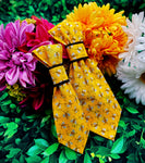 SPARKLY BEES- Pet Necktie