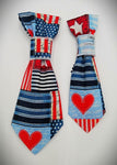 VINTAGE FLAG -Pet Necktie