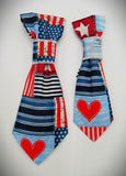 VINTAGE FLAG -Pet Necktie