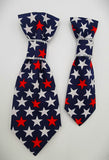 RED, WHITE AND BLUE -Pet Necktie