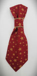 RED AND GOLD STARS -Pet Necktie