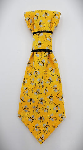 SPARKLY BEES- Pet Necktie