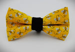 SPARKLY BEES- Pet Bow tie