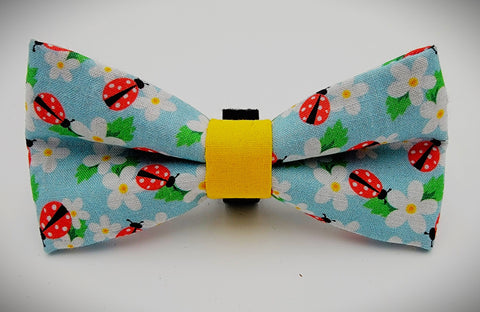 LADY BUG- Pet Bow tie