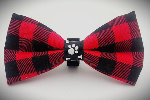 MINI COZY RED AND BLK - Bow Tie