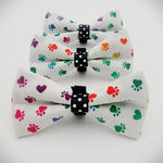 PAWS ON WHITE - Bow tie