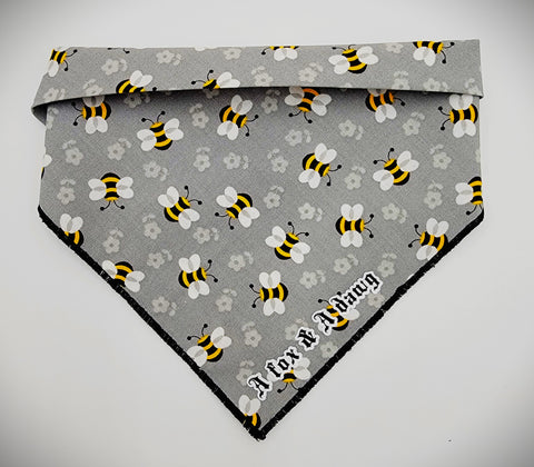 FIFTY SHADES OF BEES- Dog Bandana