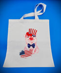 4TH OF JULY PIGGY -TOTE