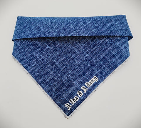 SIMPLE DENIM- Dog Bandana