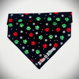 CHRISTMAS PAWS- Dog Bandana