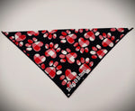 COZY RED PAWS- Dog Bandana