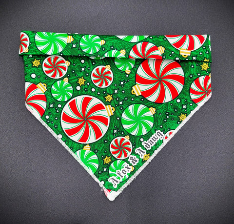 CANDY CANE LANE- Dog Bandana