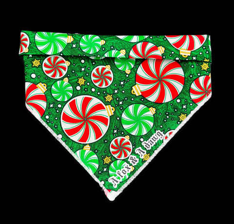 CANDY CANE LANE- Dog Bandana