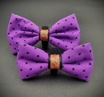 Sparkly purple dream- Bow tie