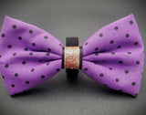 Sparkly purple dream- Bow tie