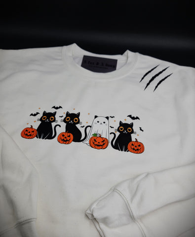 SWEET SWEET SPOOKY KITTY- Sweatshirt
