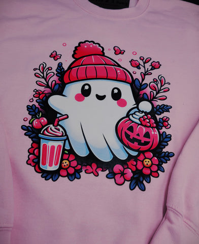 SPOOKY CUTE GHOST- Sweatshirt