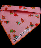 PINK GINGER- Dog Bandana
