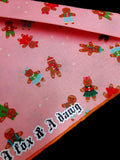 PINK GINGER- Dog Bandana
