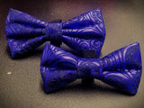 LET IT SNOW- PURPLE- Bow tie