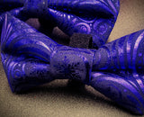 LET IT SNOW- PURPLE- Bow tie