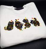 TANGLED IN THE WINTER WONDER LIGHTS- SWEATSHIRT