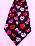 Play, bark, love- Pet Necktie