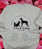 DOG MOM- LILAC- SWEATSHIRT