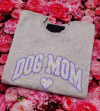 DOG MOM- LILAC- SWEATSHIRT