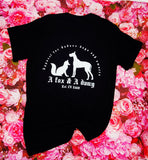 DOG MOM-Lilac- T-Shirt