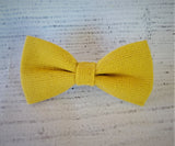 MUSTARD YELLOW- Pet hair bow