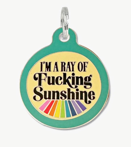 I'M A RAY OF FUCKING SUNSHINE (small 1")