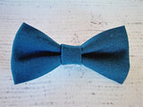 NAVY- Pet hair bow