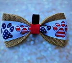 PATRIOTIC PAW- Bow Tie