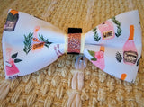 CHAMPAGNE ROSE BUBBLY- Bow tie