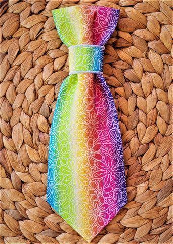 GRAFITTI RAINBOW- Pet Necktie