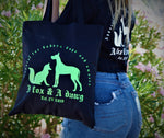 A FOX & A DAWG REUSABLE TOTE