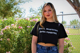 BOYS WHATEVER, DOGS FOREVER T shirt