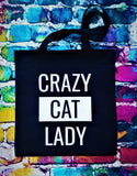 CRAZY CAT LADY TOTE